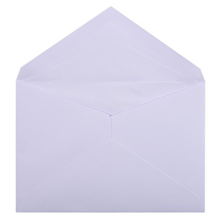 25 enveloppes G.LALO Vélin de France - Diploma (114 x 162 mm) - 120 g/m² - Extra - blanc - 3140290199019