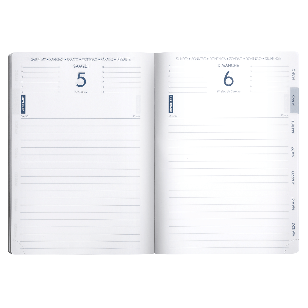 Agenda 2025 - 2026 EXACOMPTA Forum Office - 15 x 21 cm - 1 jour par page - Orientation horizontale - Winner rouge - 3660942000192