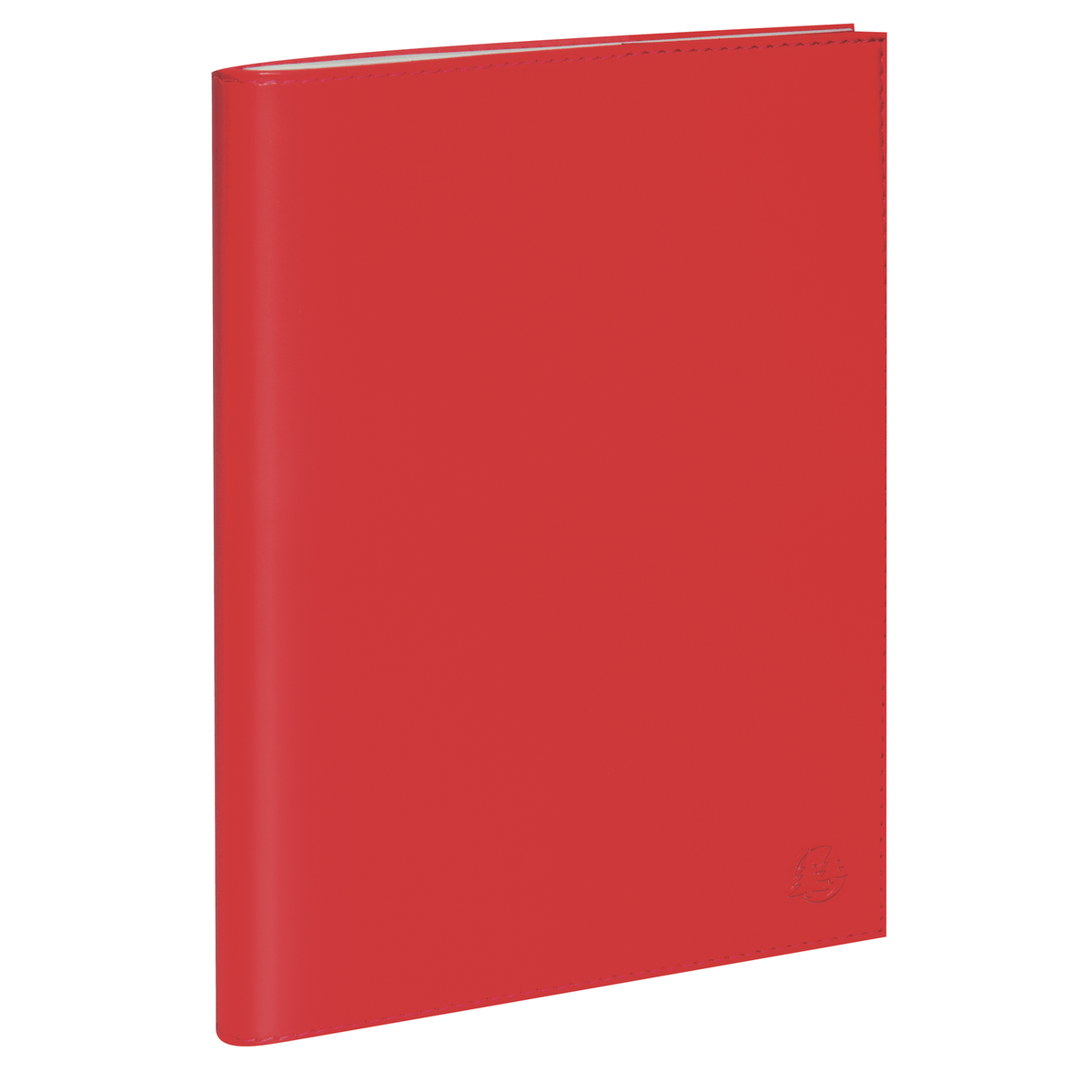 Agenda 2025 - 2026 EXACOMPTA SAD 19S - 14 x 18 cm - 1 semaine sur 2 pages - Orientation horizontale - Vérone rouge coquelicot - 3660942057639