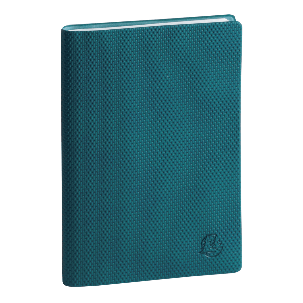 Agenda 2025 - 2026 EXACOMPTA SAS 15 Agora - 10,5 x 15,5 cm - 1 semaine sur 2 pages - Orientation verticale - Canvas bleu canard - 3660942084949