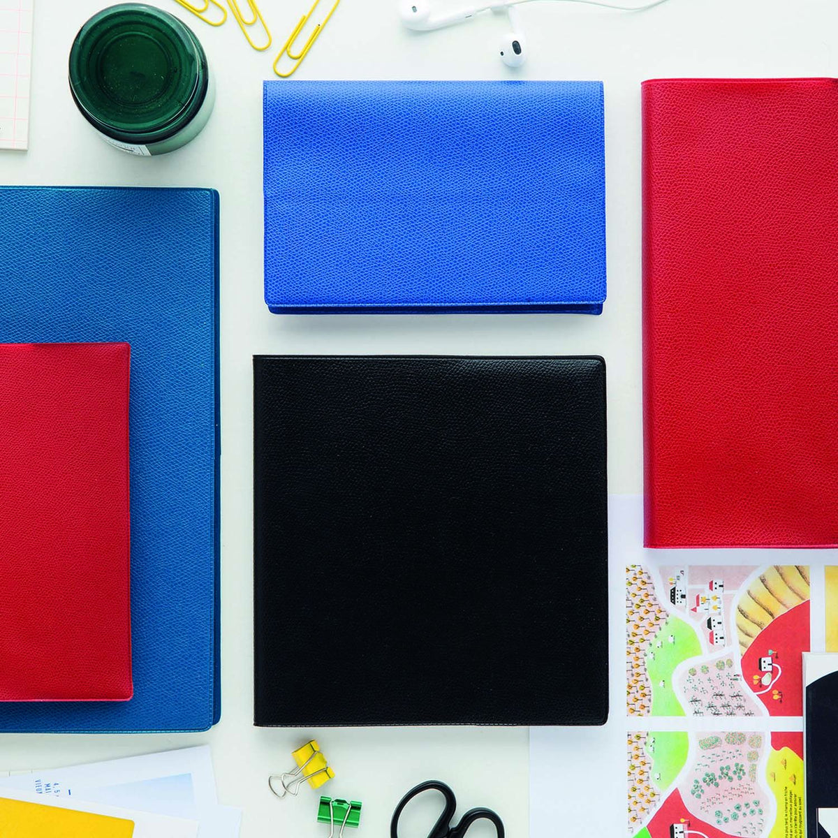 Agenda 2025 QUO VADIS Miniweek Impala - 1 semaine sur 2 pages - 7 x 10 cm - Bleu prusse - 3371010480173