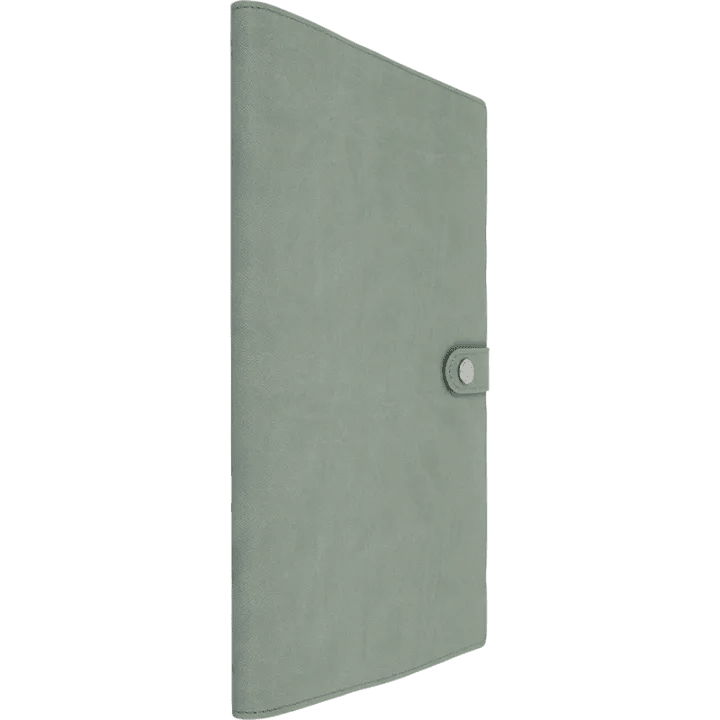 Agenda 2027 OBERTHUR Lady Kent - 21 x 27 cm - 1 semaine sur 2 pages - Orientation verticale - Vert - 3664447230696