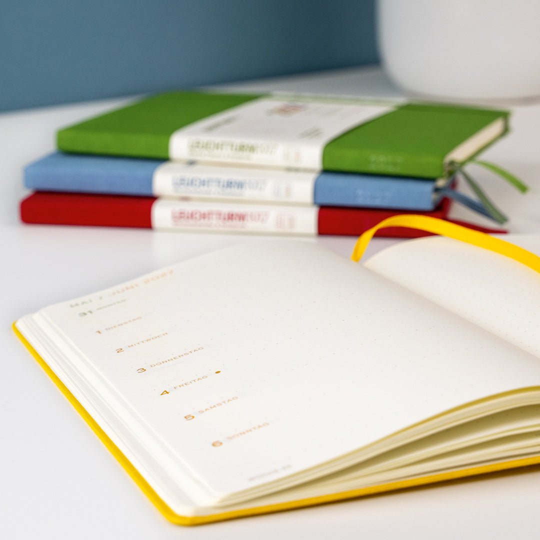 Agenda Colourful Seasons Edition 2027 LEUCHTTURM1917, Anglais - A5 - Hardcover - Blue - 4070292003573