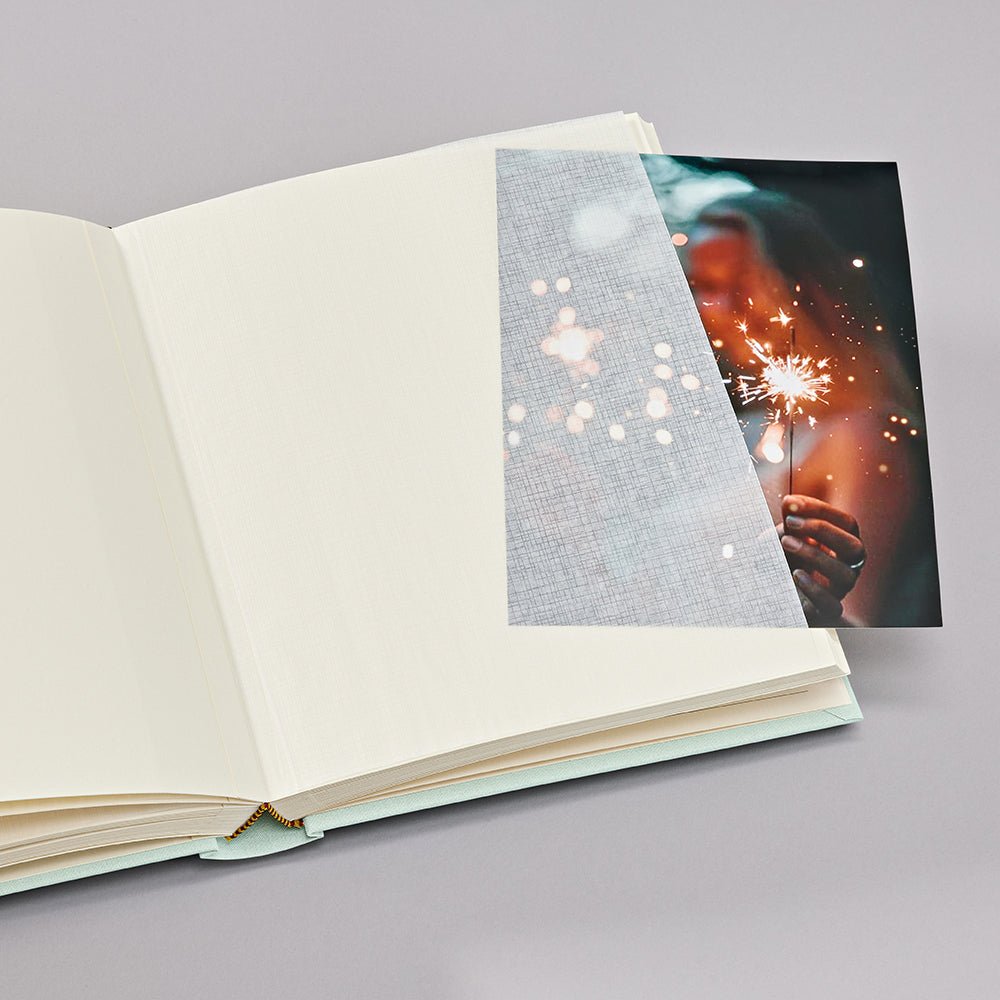 Album photo SEMIKOLON Classic Medium - 21.6 x 25.5 cm - 80 pages - Moss - 4004117571497