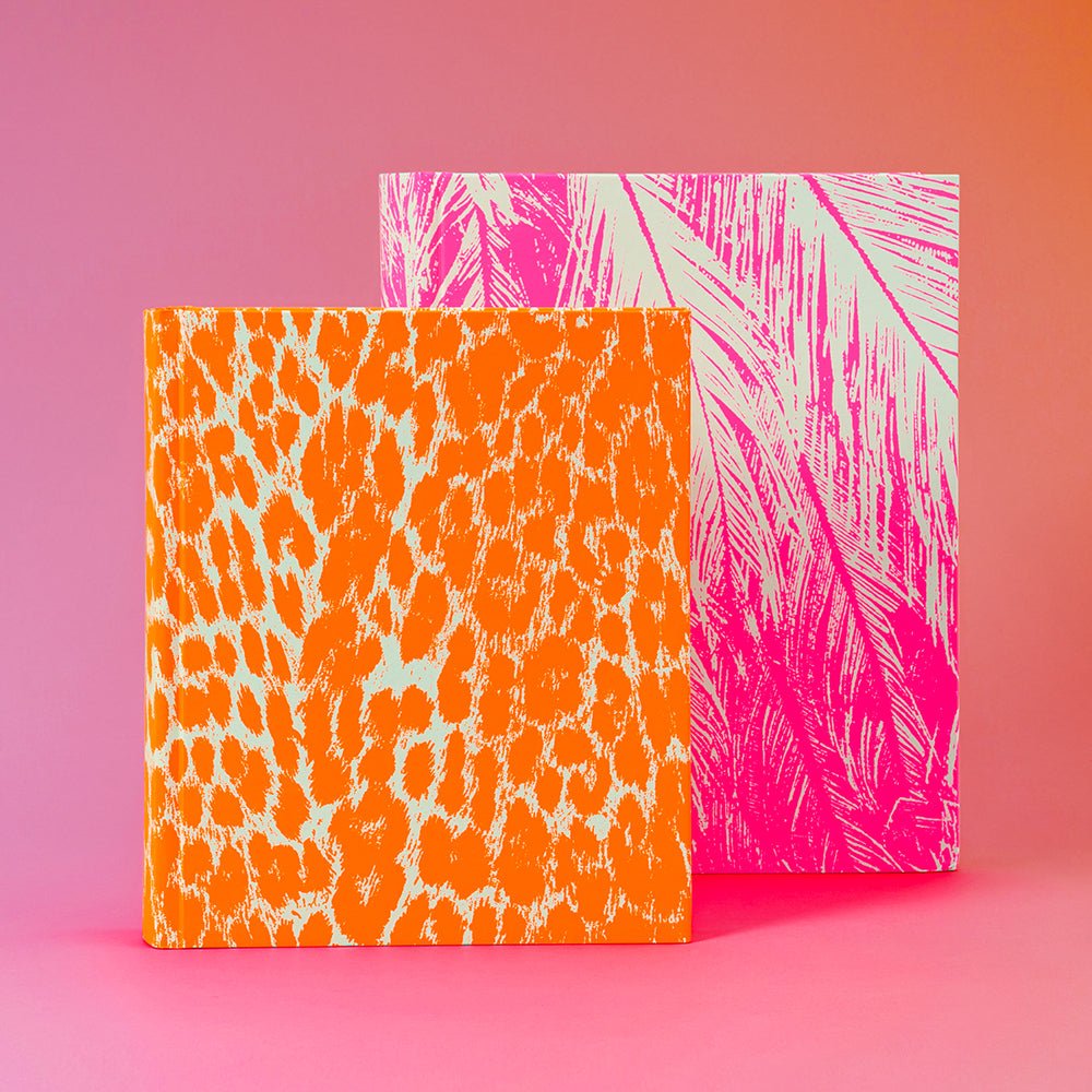 Album photo SEMIKOLON x BETHGE Edition Classic Medium - 21.6 x 25.5 cm - 80 pages - Neonpink - 4070409002550