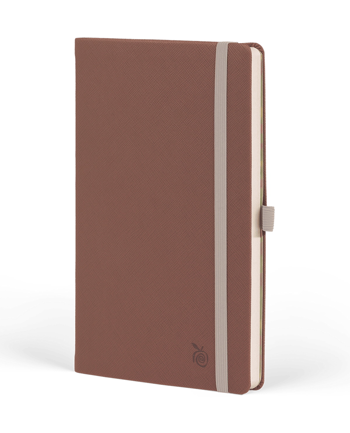 Carnet CASTELLI MILANO Appeel Classic - 19 x 25 cm - Hardcover - Ligné - Brown - 8056149954355