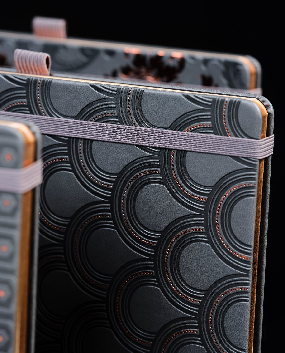 Carnet CASTELLI MILANO Copper - 19 x 25 cm - Hardcover - Ligné - Art Deco - 8056149954973