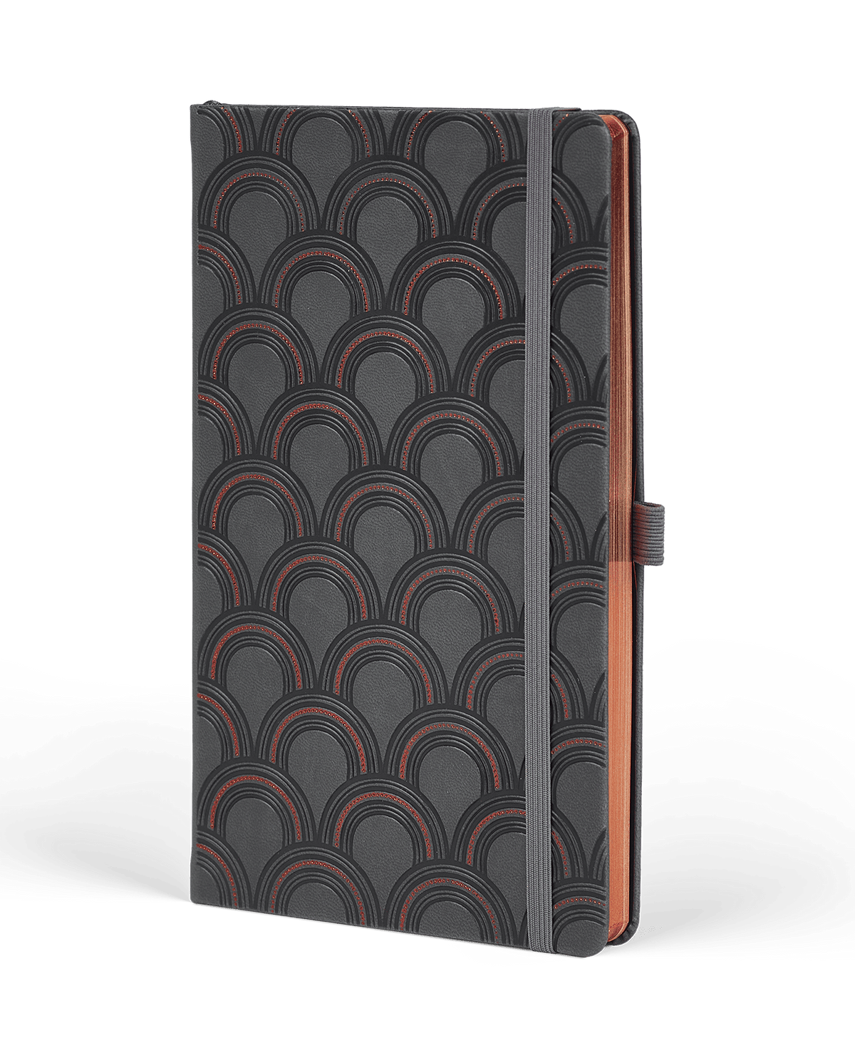 Carnet CASTELLI MILANO Copper - 19 x 25 cm - Hardcover - Ligné - Art Deco - 8056149954973