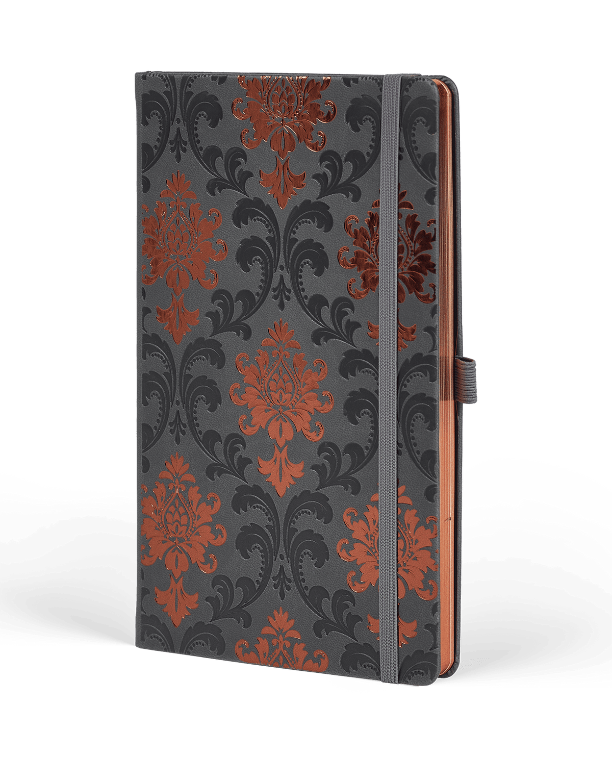 Carnet CASTELLI MILANO Copper - 19 x 25 cm - Hardcover - Ligné - Baroque - 8056149954966