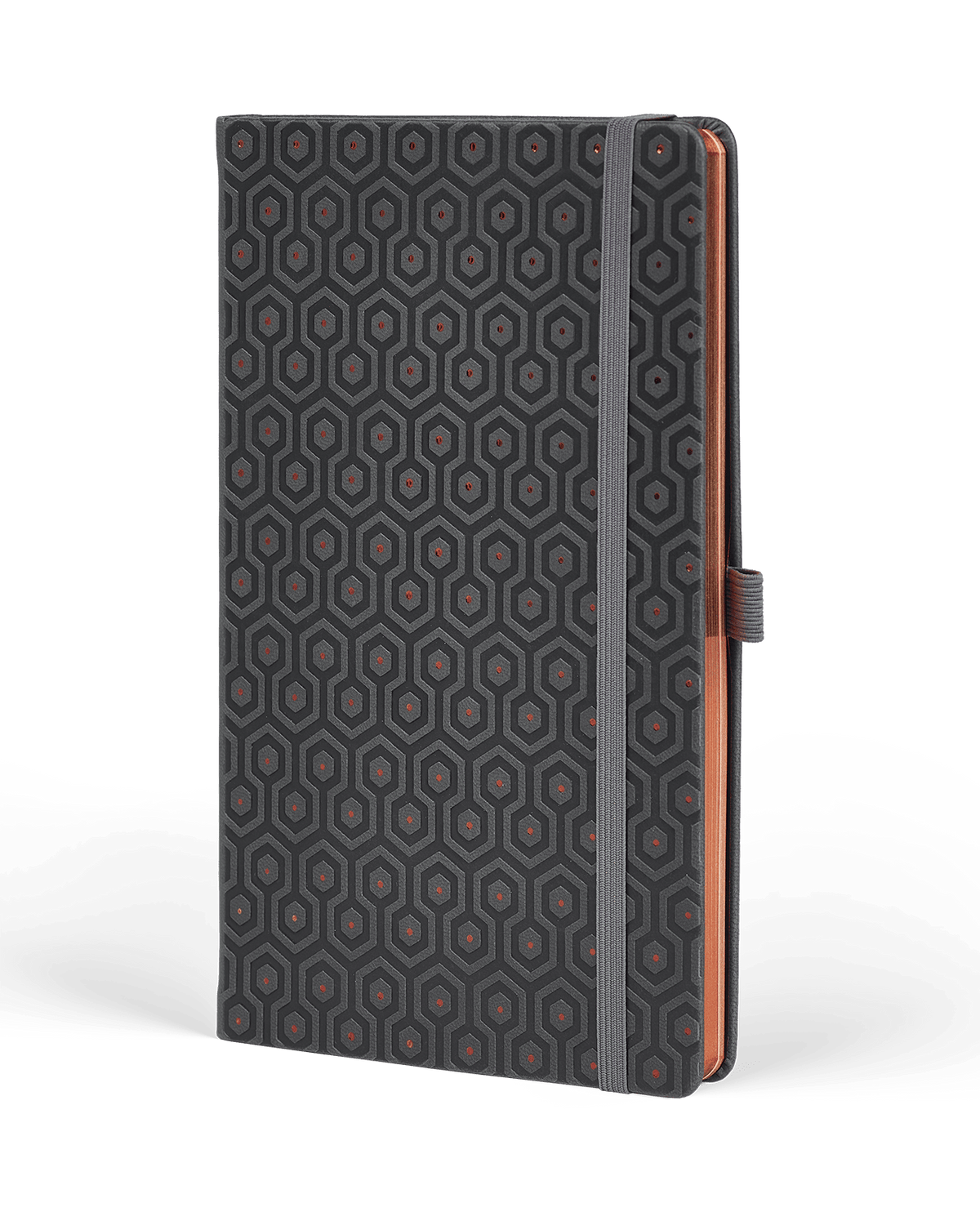 Carnet CASTELLI MILANO Copper - 19 x 25 cm - Hardcover - Ligné - Honeycomb - 8056149954980