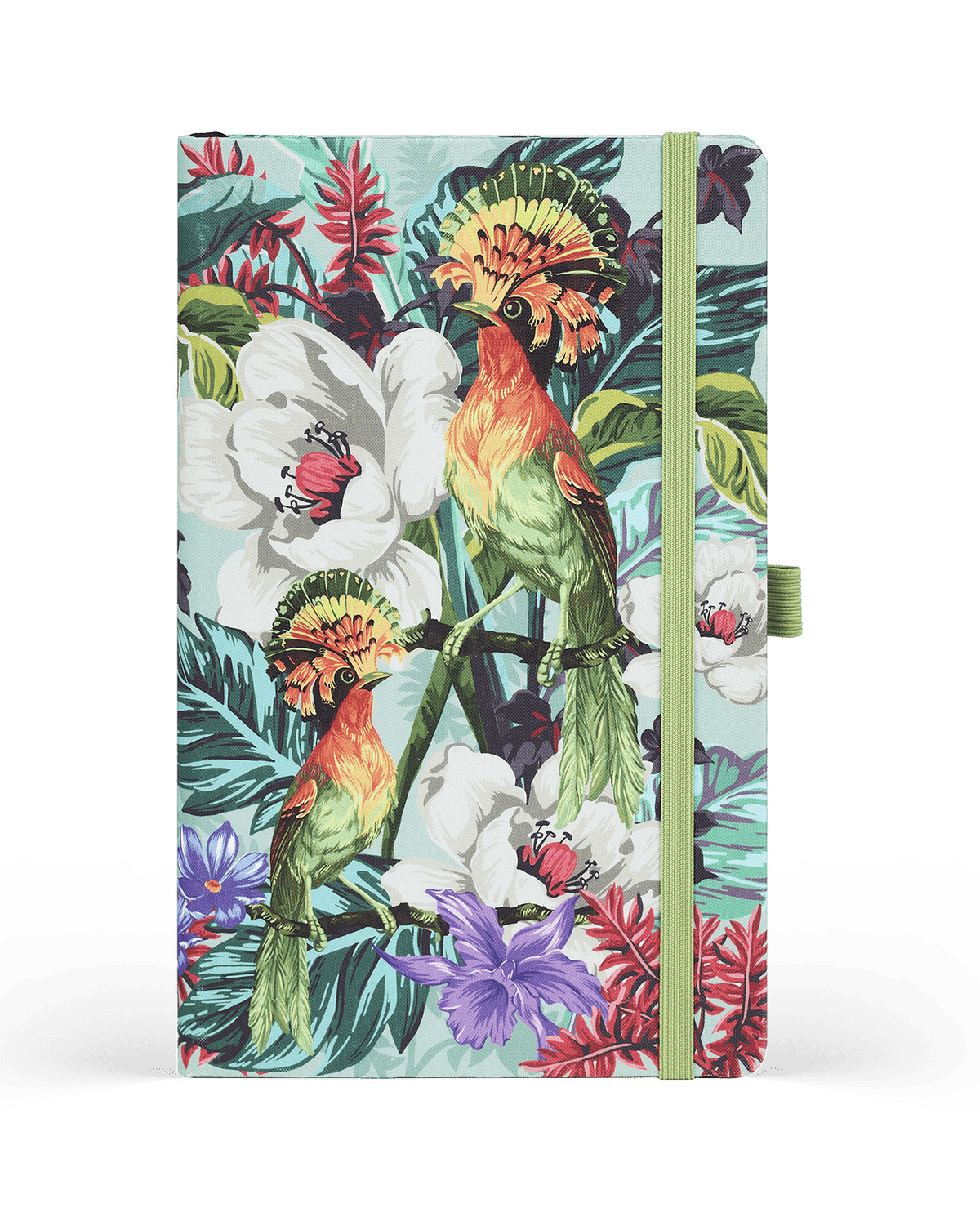 Carnet CASTELLI MILANO Eden - 9 x 14 cm - Hardcover - Ligné - Exotic - 8056149953433