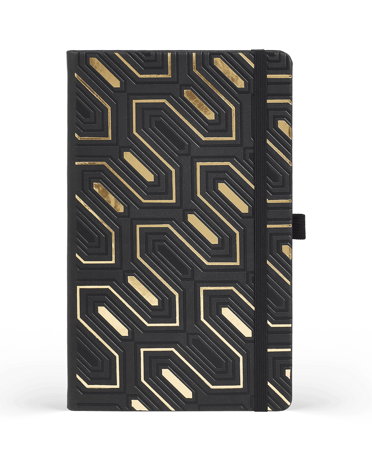 Carnet CASTELLI MILANO Gold - 19 x 25 cm - Hardcover - Ligné - Obelisk - 8056149955581