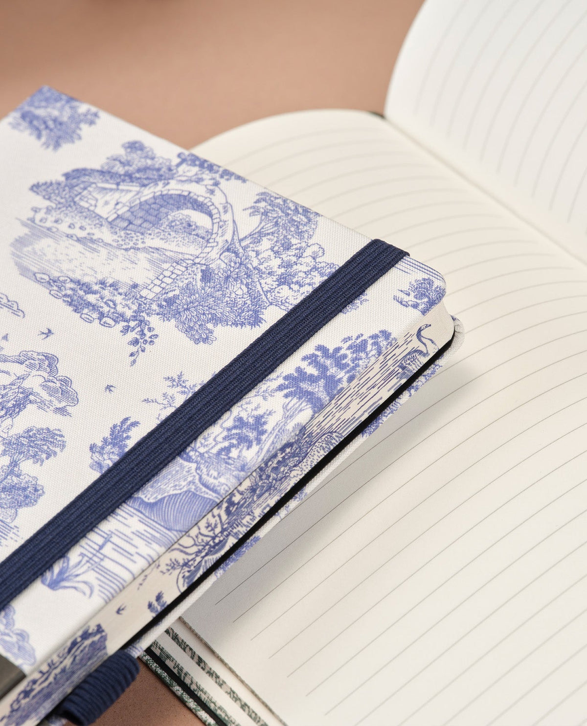 Carnet CASTELLI MILANO Landscapes - 13 x 21 cm - Hardcover - Ligné - Marine Blue - 8056149959862