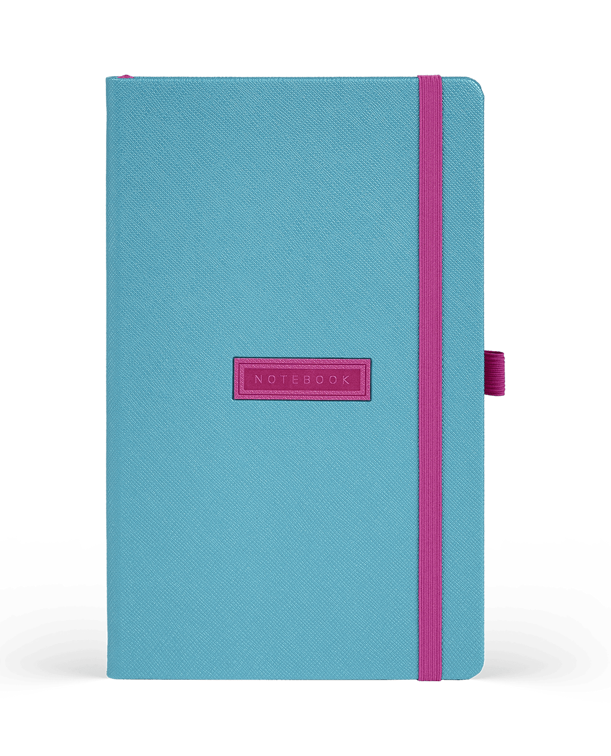Carnet CASTELLI MILANO Shell - 13 x 21 cm - Hardcover - Ligné - Turquoise - 8056149956434