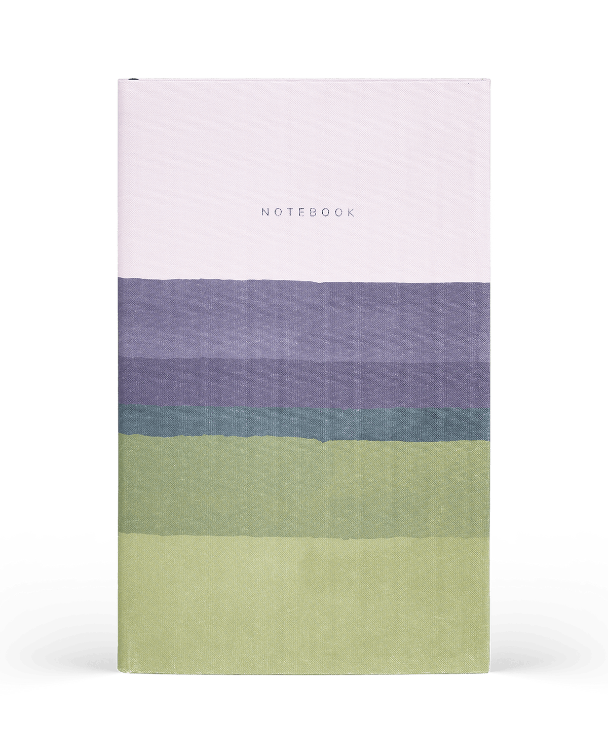 Carnet CASTELLI MILANO Stripes - 19 x 25 cm - Hardcover - Ligné - Mauve - 8056149954638