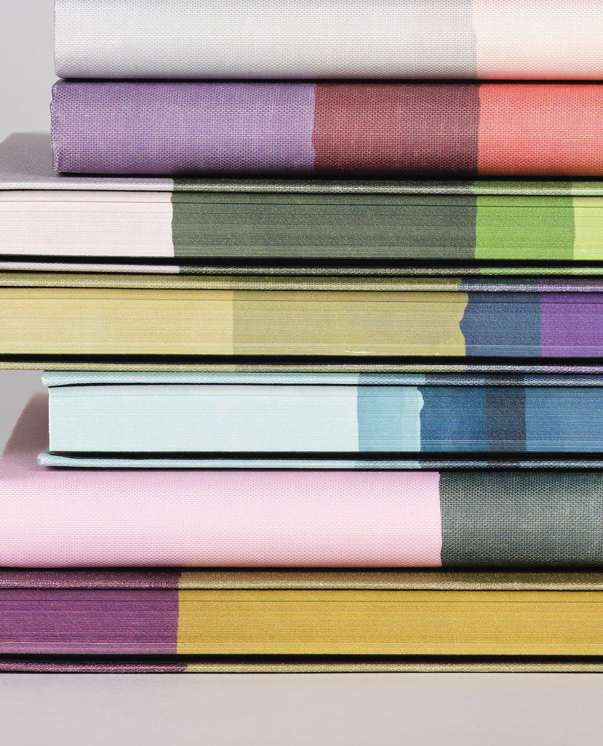 Carnet CASTELLI MILANO Stripes - 19 x 25 cm - Hardcover - Ligné - Shadow - 8056149954553