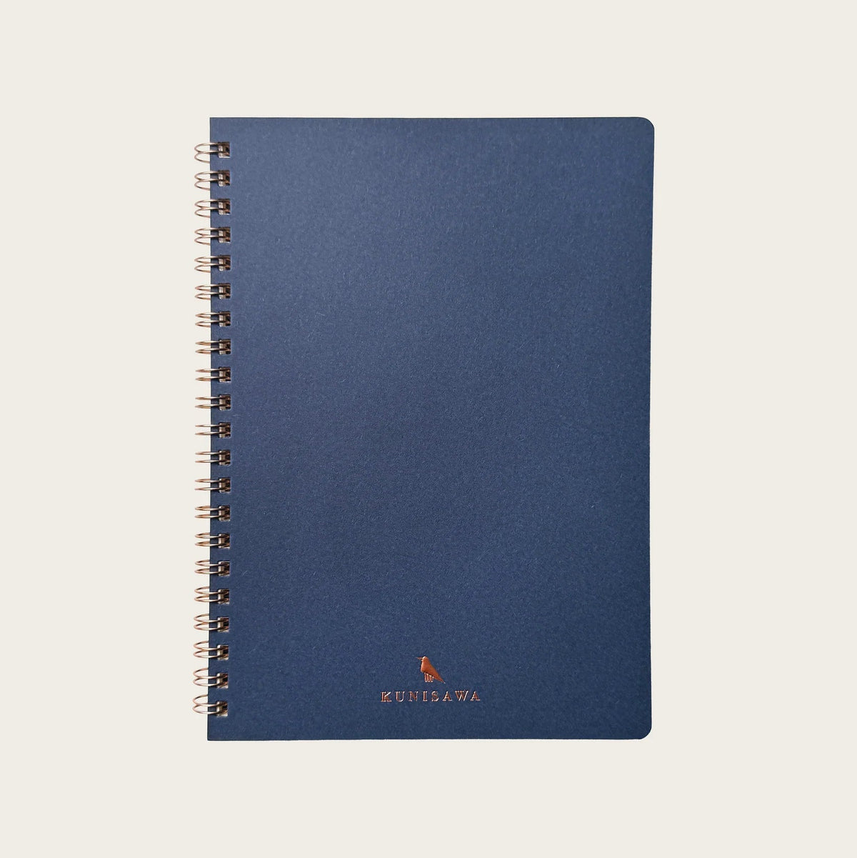 Carnet KUNISAWA Find Ring Note - A5 - Softcover - Quadrillé - Indigo -