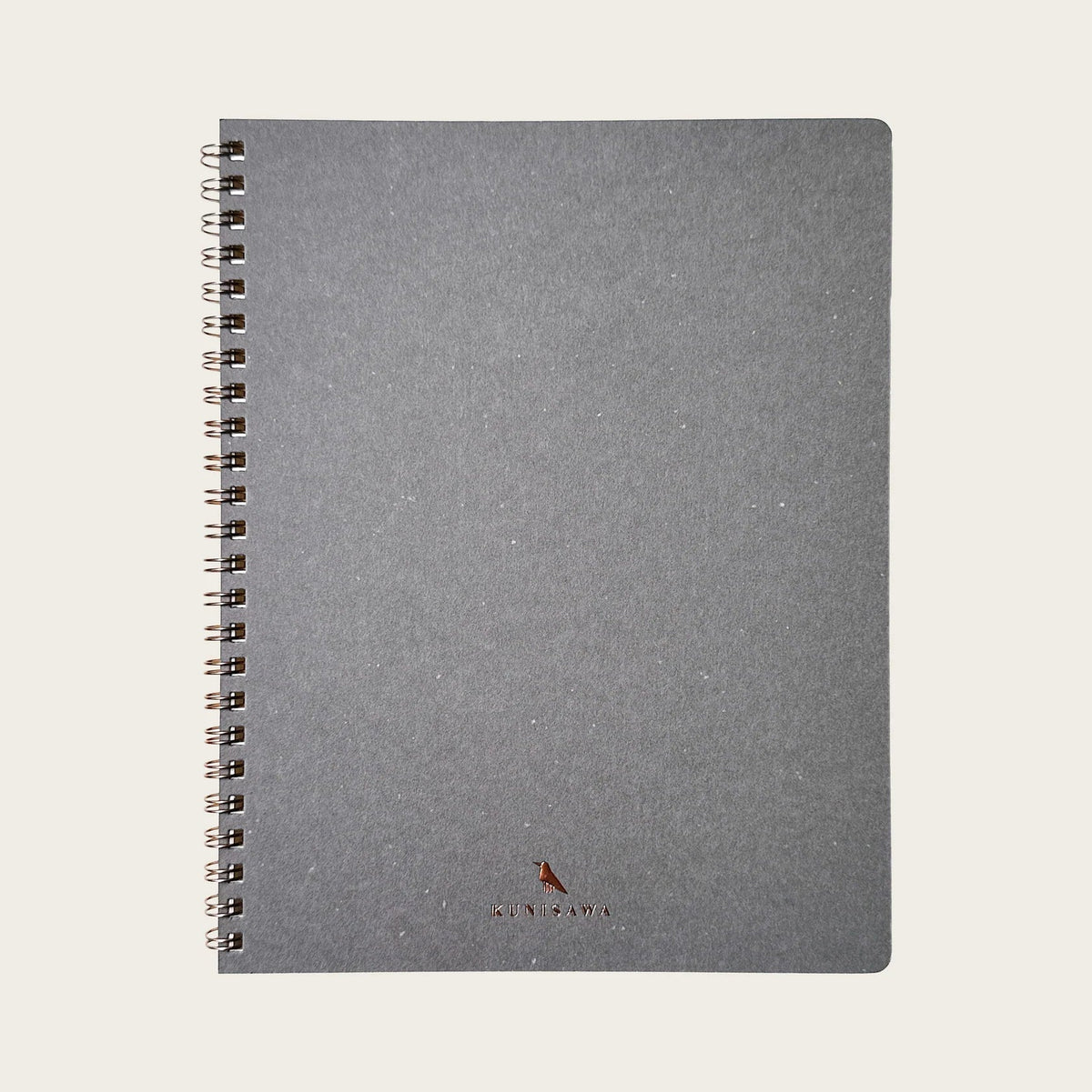 Carnet KUNISAWA The Executive Ring Note - B5 - Softcover - Pointillé - Grey -