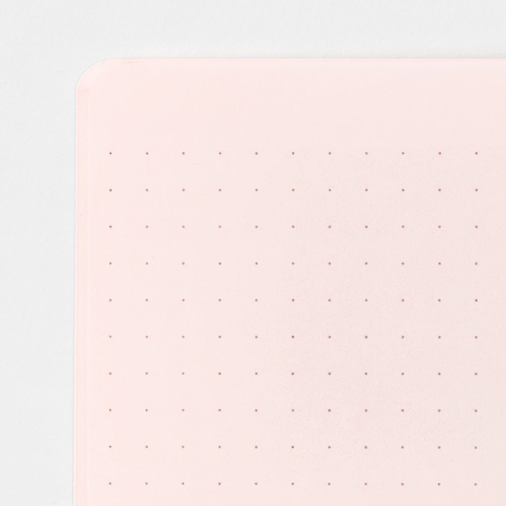 Carnet MIDORI Notebook Soft Color - A5 - Pointillé - Rose - 4902805152730