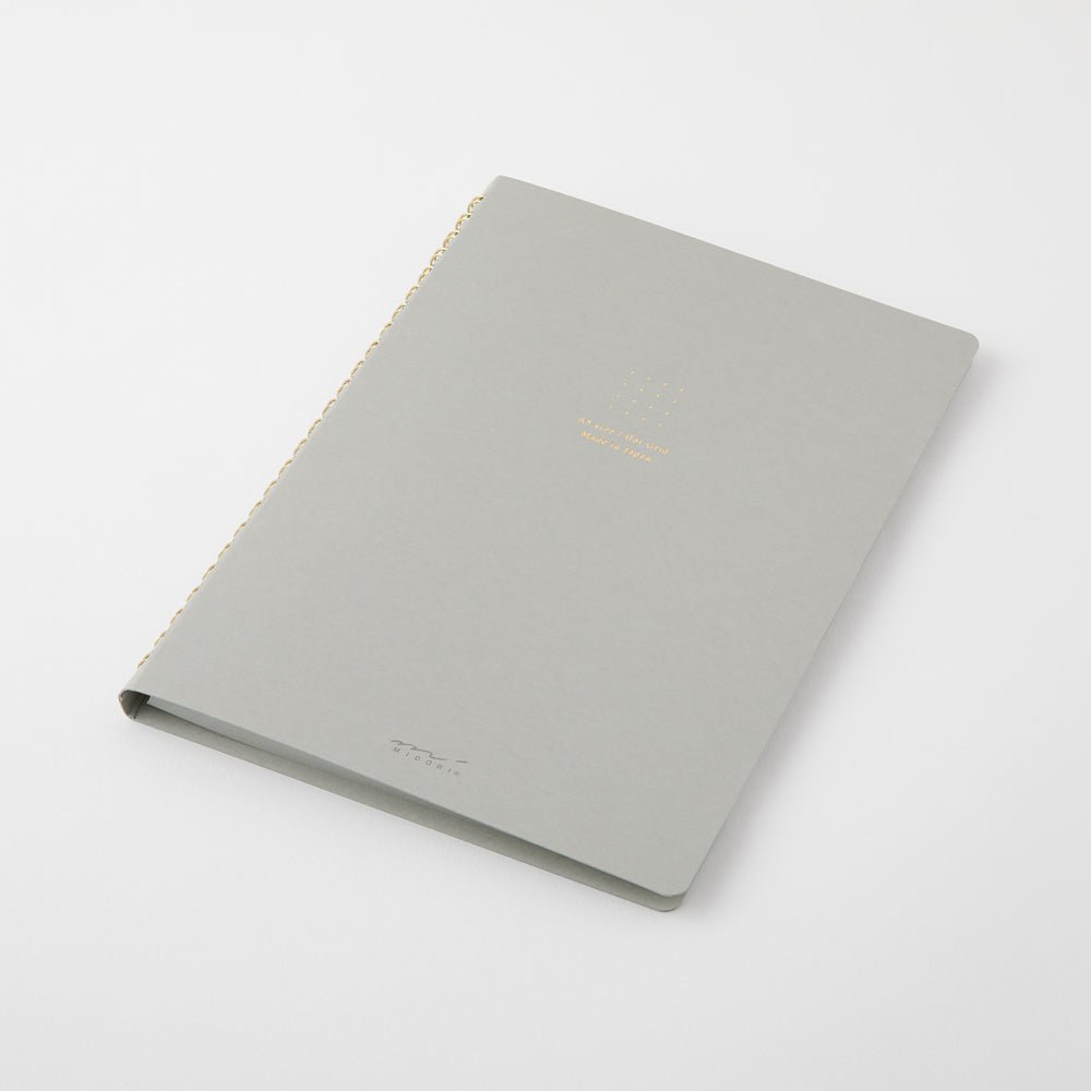 Carnet MIDORI Ring Notebook Soft Color - A5 - Pointillé - Gris -