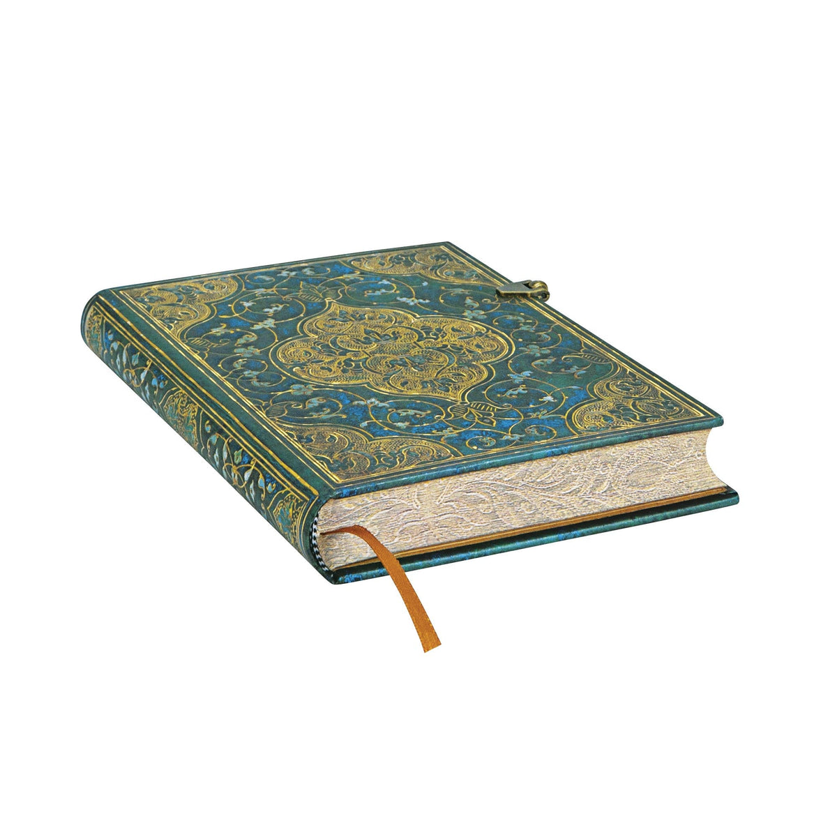 Carnet PAPERBLANKS Chroniques Turquoises - Midi - Hardcover - Ligné - 240p - 9781439732144