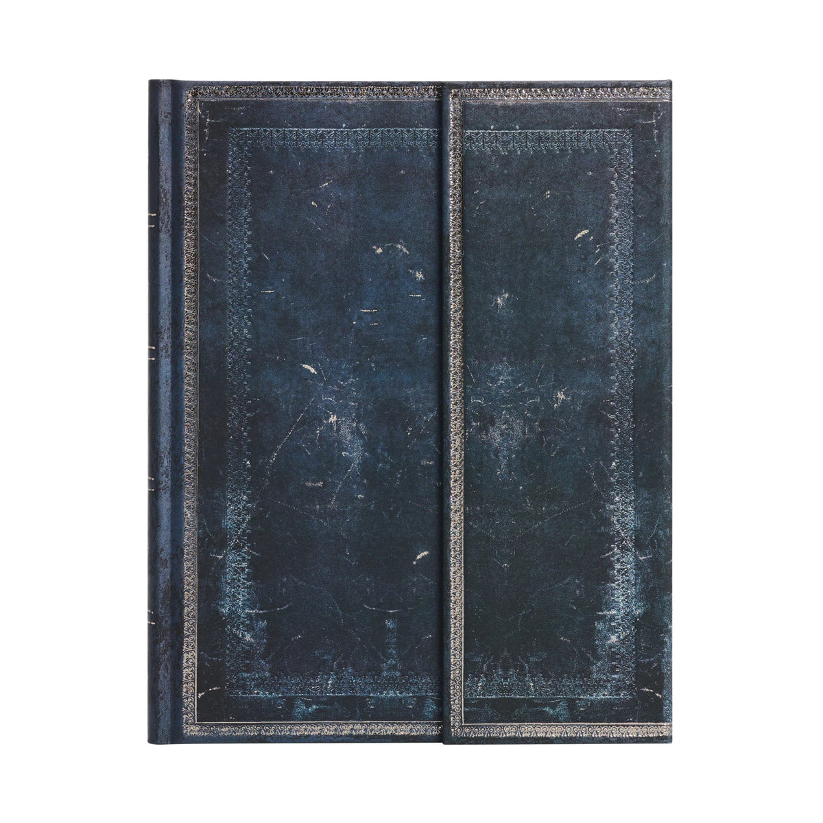 Carnet PAPERBLANKS Encre Bleue - Ultra Rigide 144p - Ligné - Illustré - 9781439793091