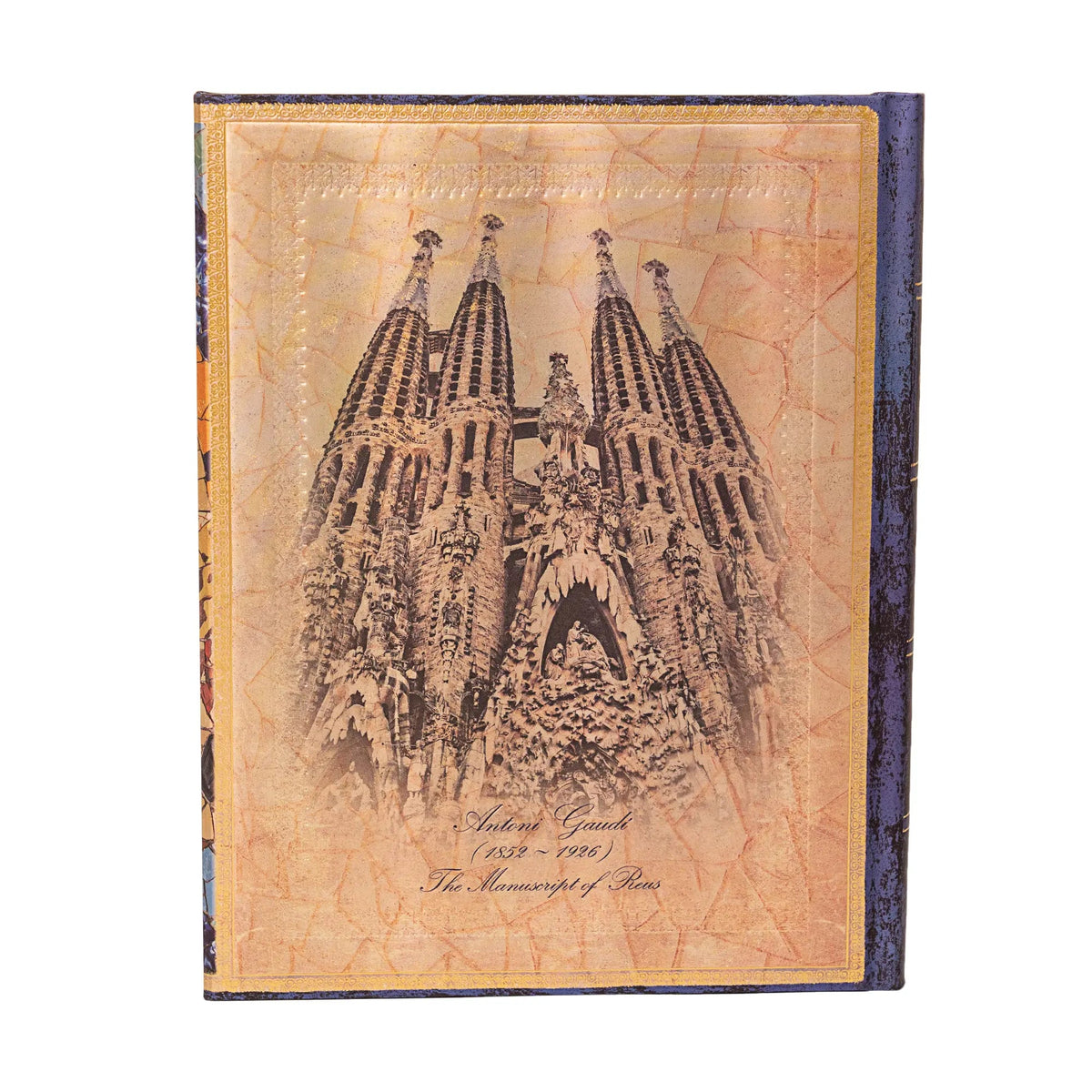 Carnet PAPERBLANKS Gaudi, Le Manuscrit de Reus - Ultra - Hardcover - Ligné - 144p - 9781439797785
