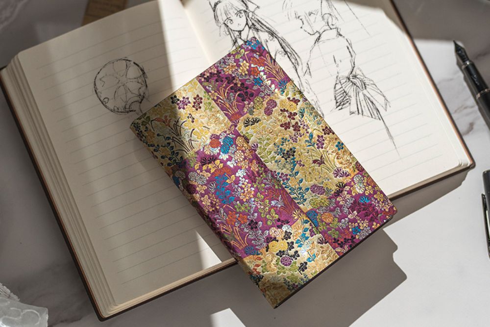 Carnet PAPERBLANKS Kara - ori Rose - Mini Souple 208p - Ligné - Illustré - 9781439798195