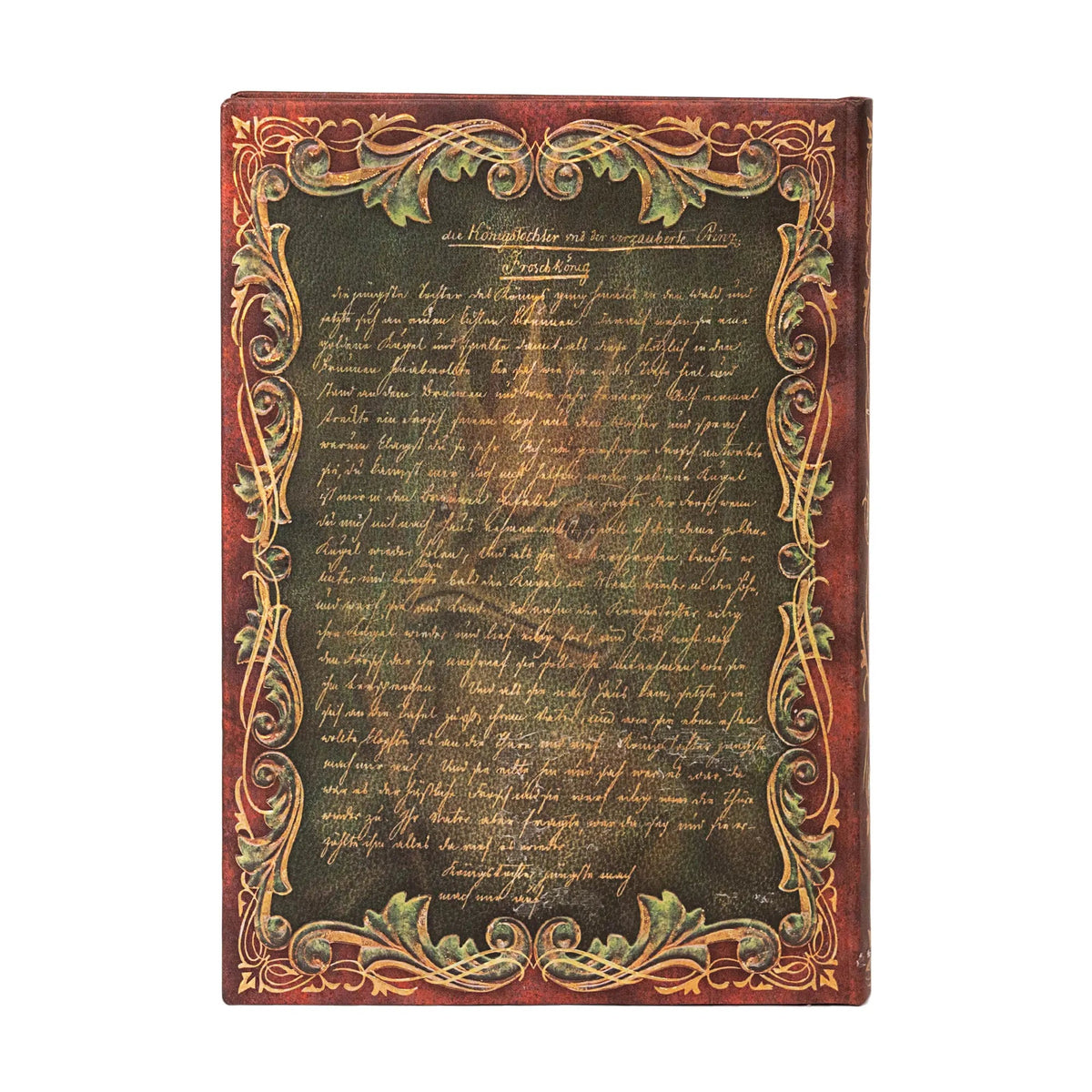 Carnet PAPERBLANKS Les Frères Grimm, Le Roi Grenouille - Midi - Hardcover - Uni - 144p - 9781439797853