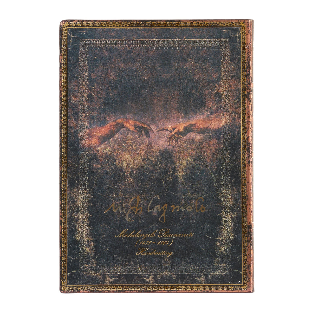 Carnet PAPERBLANKS Michel - Ange, Manuscrit - Midi - Softcover - Ligné - 176p - 9781439796368