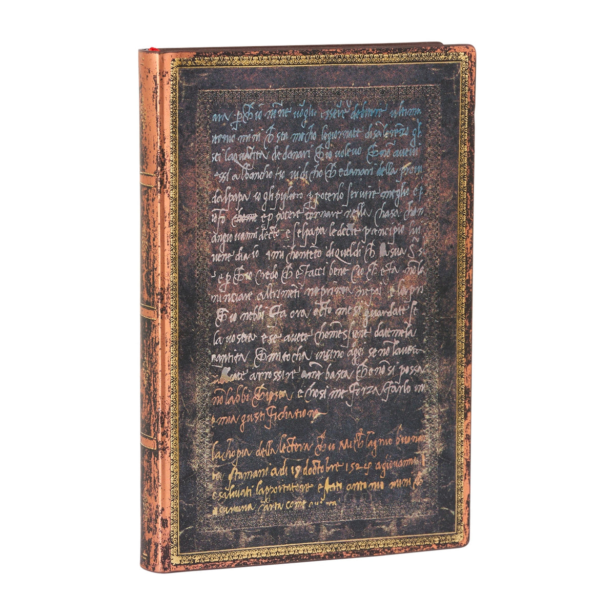 Carnet PAPERBLANKS Michel - Ange, Manuscrit - Mini - Softcover - Ligné - 208p - 9781439796382