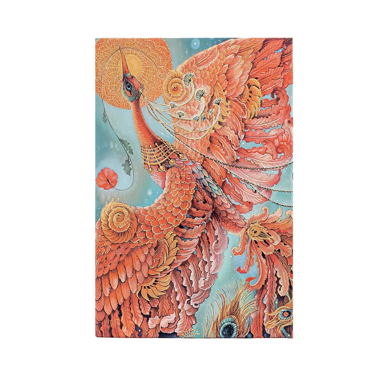 Carnet PAPERBLANKS Oiseau de Feu - Midi - Hardcover - Ligné - 144p - 9781439796818