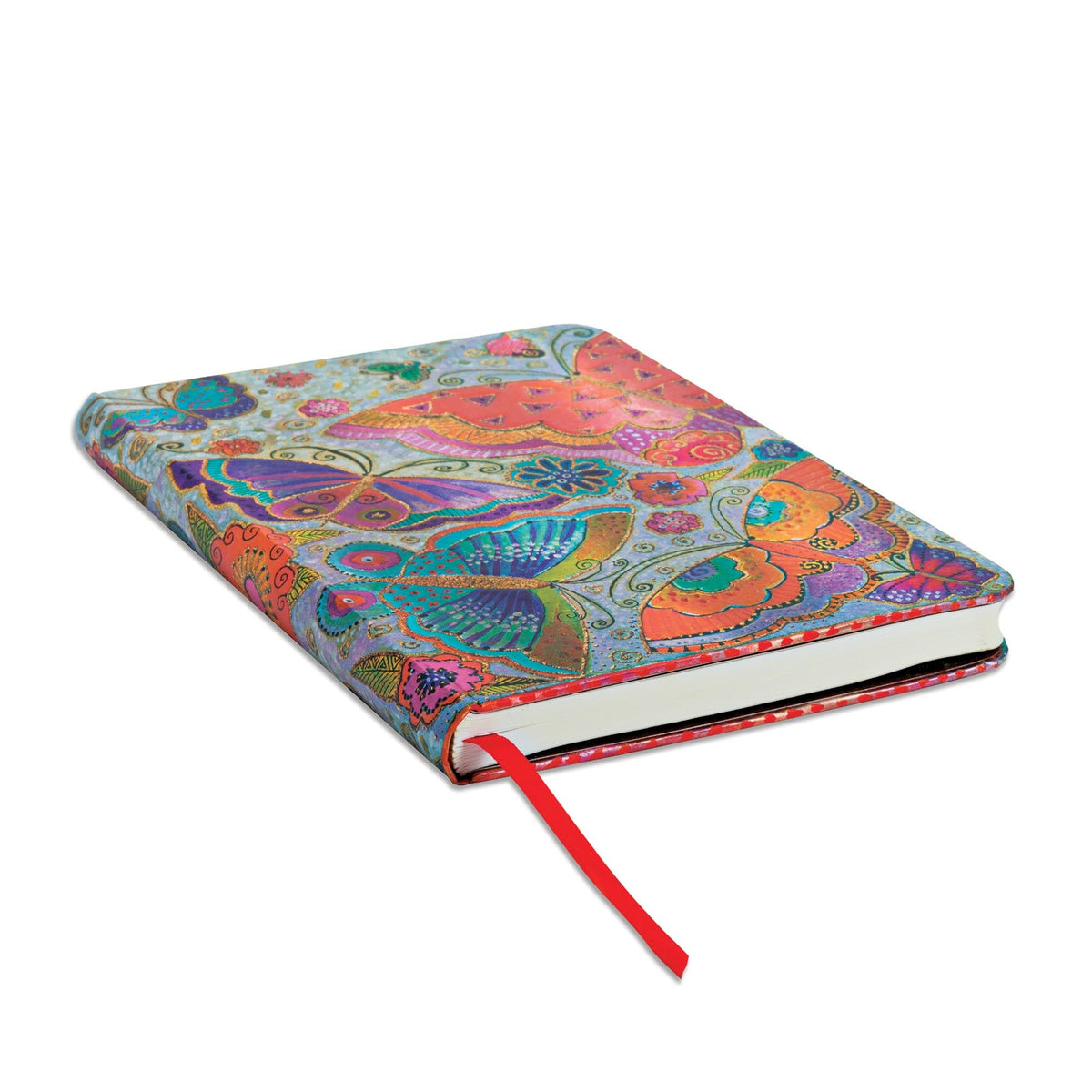 Carnet PAPERBLANKS Papillons - Midi - Hardcover - Ligné - 176p - 9781439722374