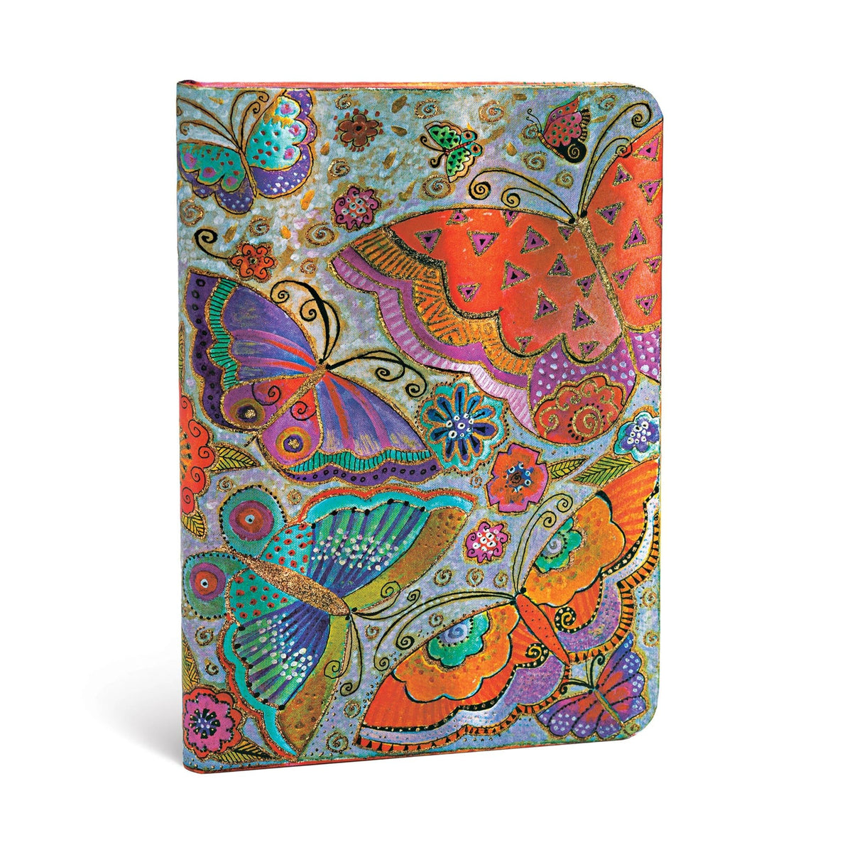 Carnet PAPERBLANKS Papillons - Midi - Hardcover - Ligné - 176p - 9781439722374