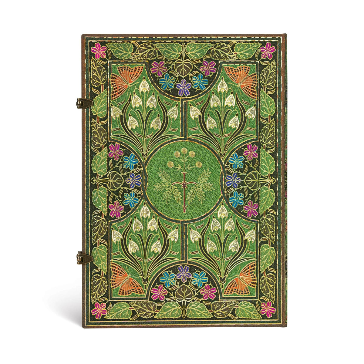 Carnet PAPERBLANKS Poésie en Fleurs - Grand - Hardcover - Uni - 128p - 9781439746127