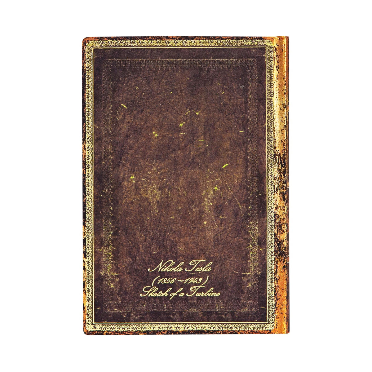 Carnet PAPERBLANKS Tesla, Croquis d'une Turbine - Mini - Softcover - Ligné - 208p - 9781439764367
