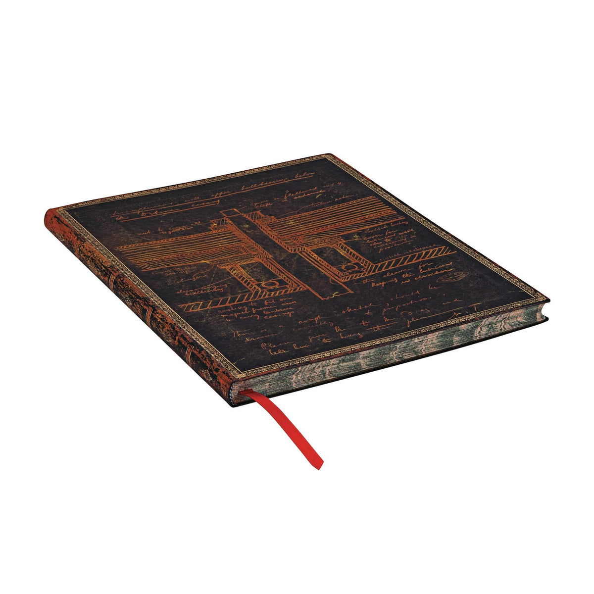 Carnet PAPERBLANKS Tesla, Croquis d'une Turbine - Ultra - Softcover - Uni - 176p - 9781439764336