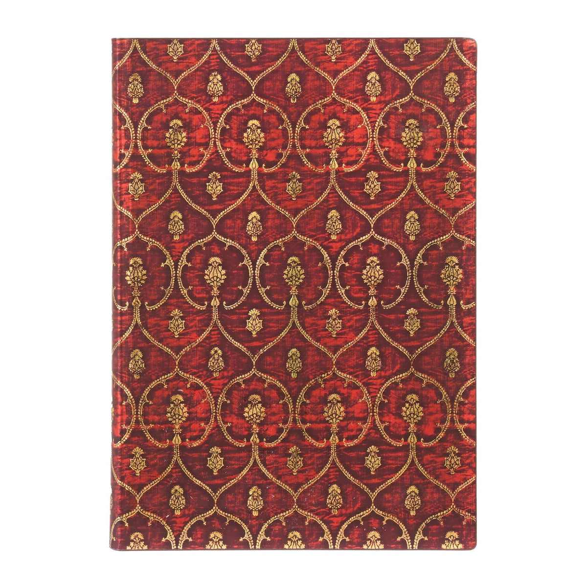 Carnet PAPERBLANKS Velours Rouge - Midi - Softcover - Uni - 176p - 9781439796320