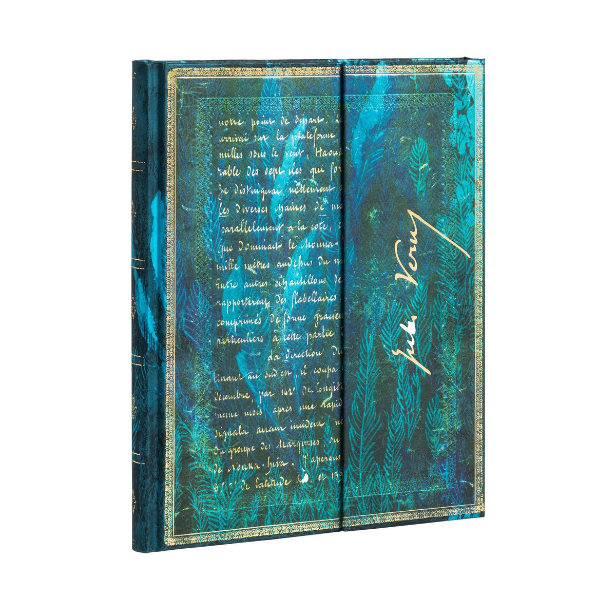 Carnet PAPERBLANKS Verne, Vingt Mille Lieues - Ultra - Hardcover - Ligné - 144p - 9781439764909