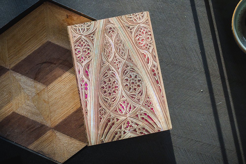 Carnet PAPERBLANKS Voûte de la Cathédrale de Milan (Bordeaux) - Ultra - Softcover - Ligné - 176p - 9780349715438