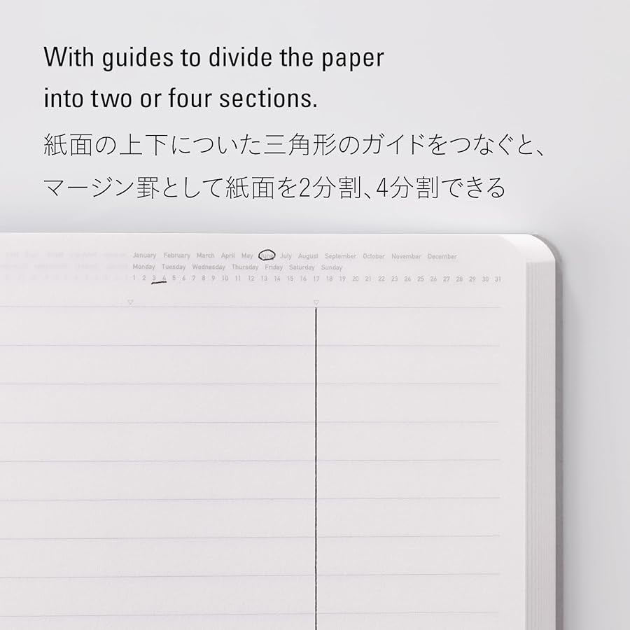 Carnet STÁLOGY 365Days Notebook - A5 - Softcover - Ligné - Black - 4904140082086