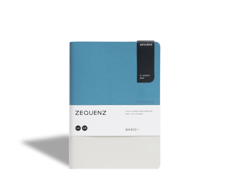Carnet ZEQUENZ Basic+ - A5 - Quadrillé - Arctic Sky -