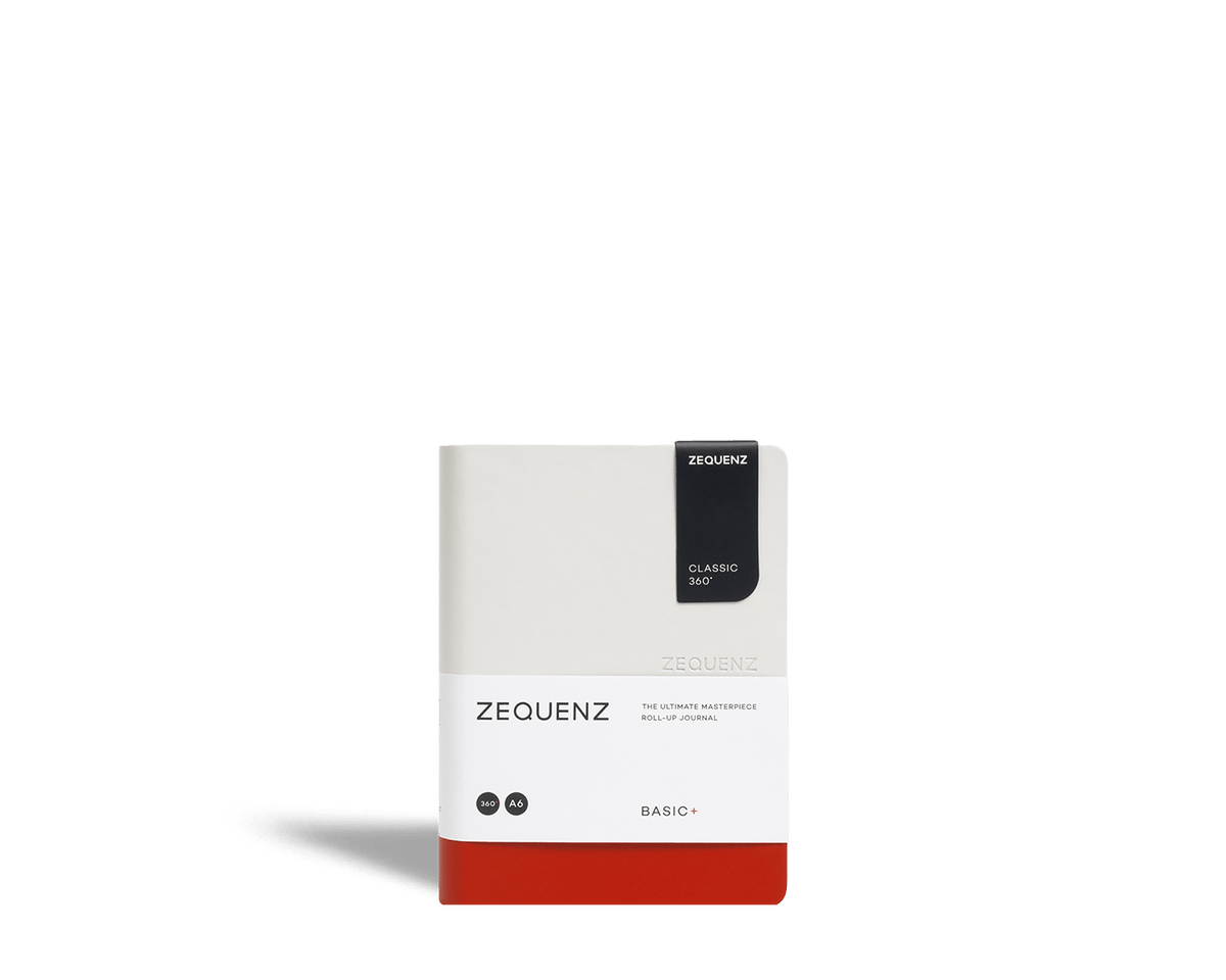 Carnet ZEQUENZ Basic+ - A6 - Ligné - Alpine Sunset - 8859340526754