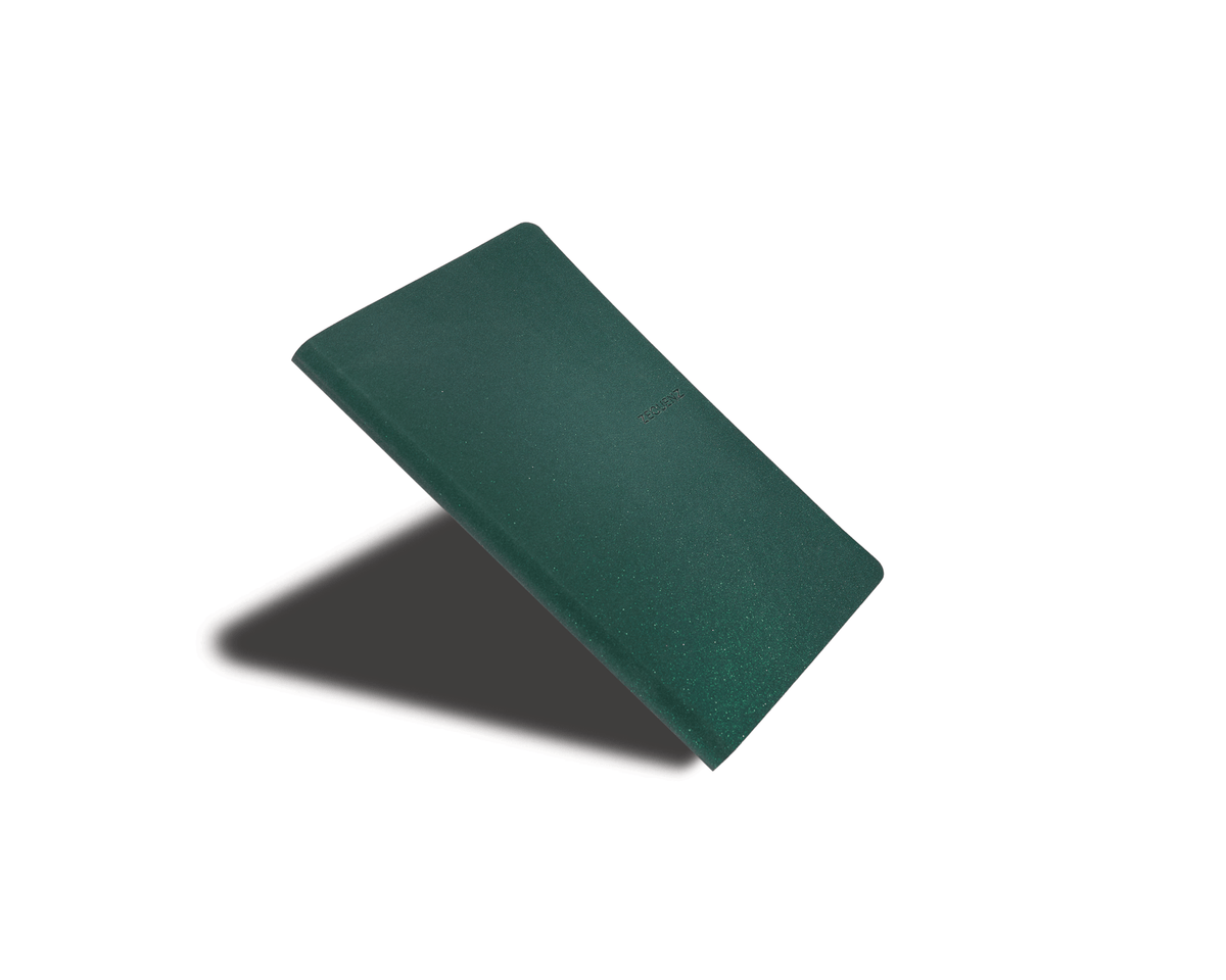 Carnet ZEQUENZ Galaxy - A5 - Quadrillé - Astro Green -