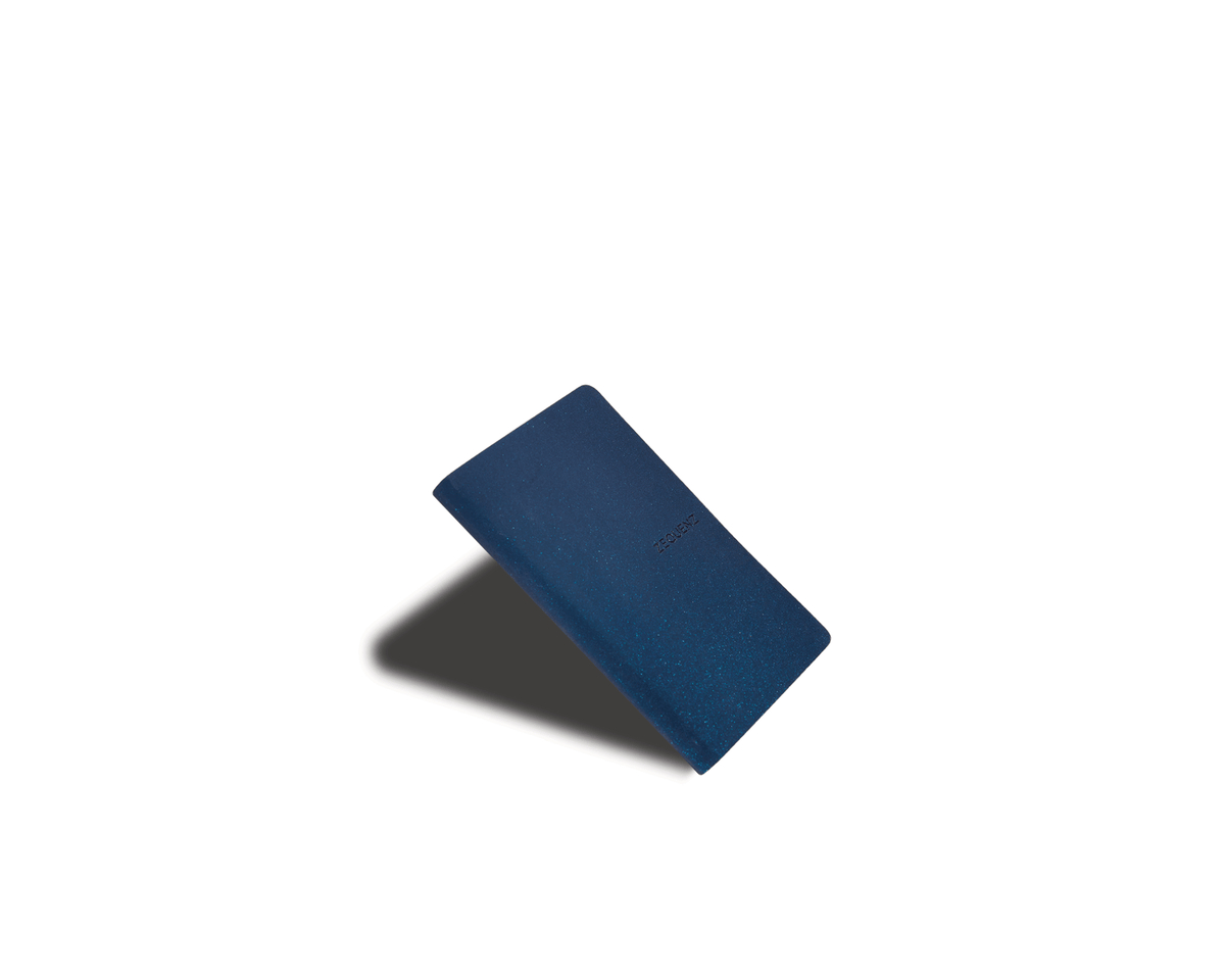 Carnet ZEQUENZ Galaxy - A6 - Quadrillé - Space Blue -
