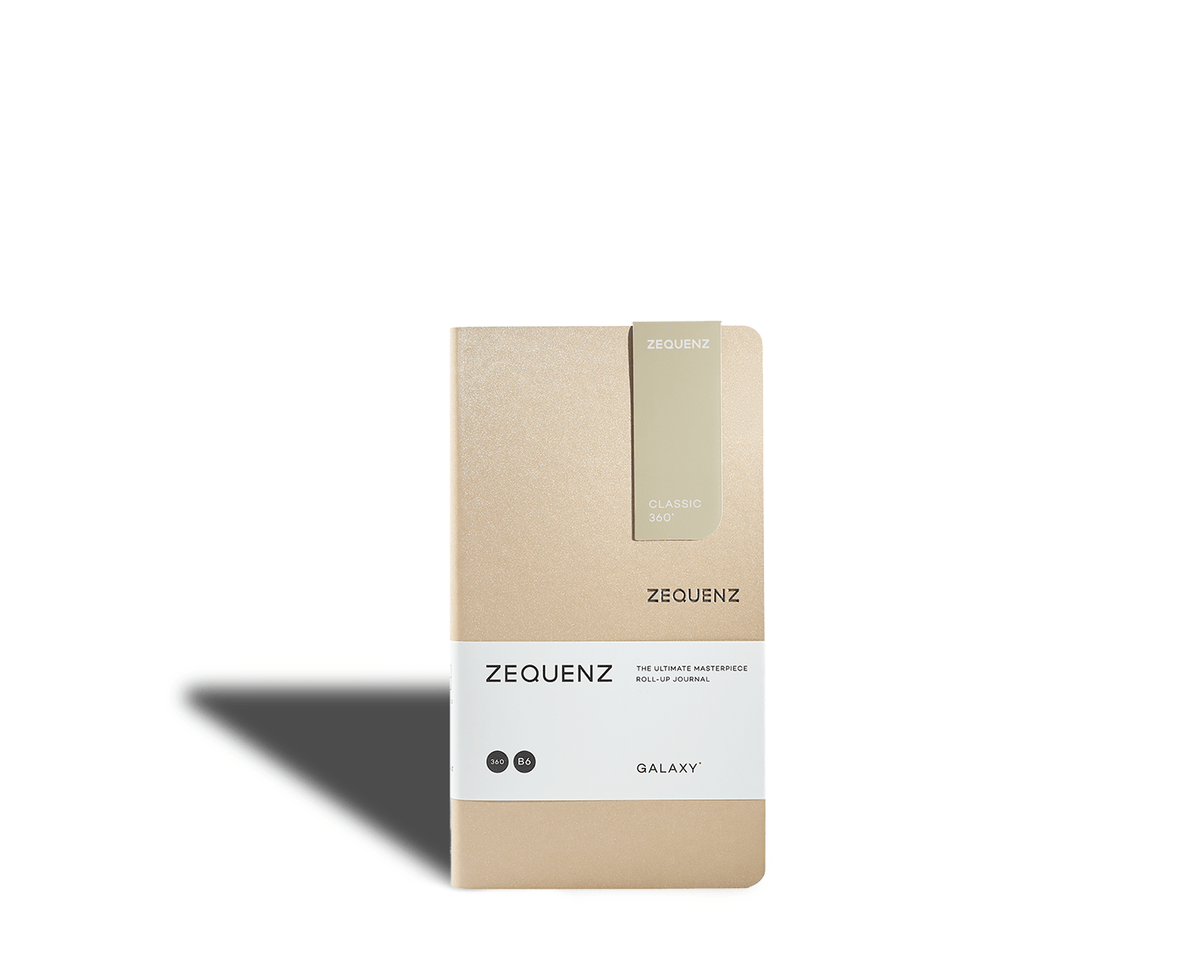 Carnet ZEQUENZ Galaxy - B6 - Uni - Star Dust -
