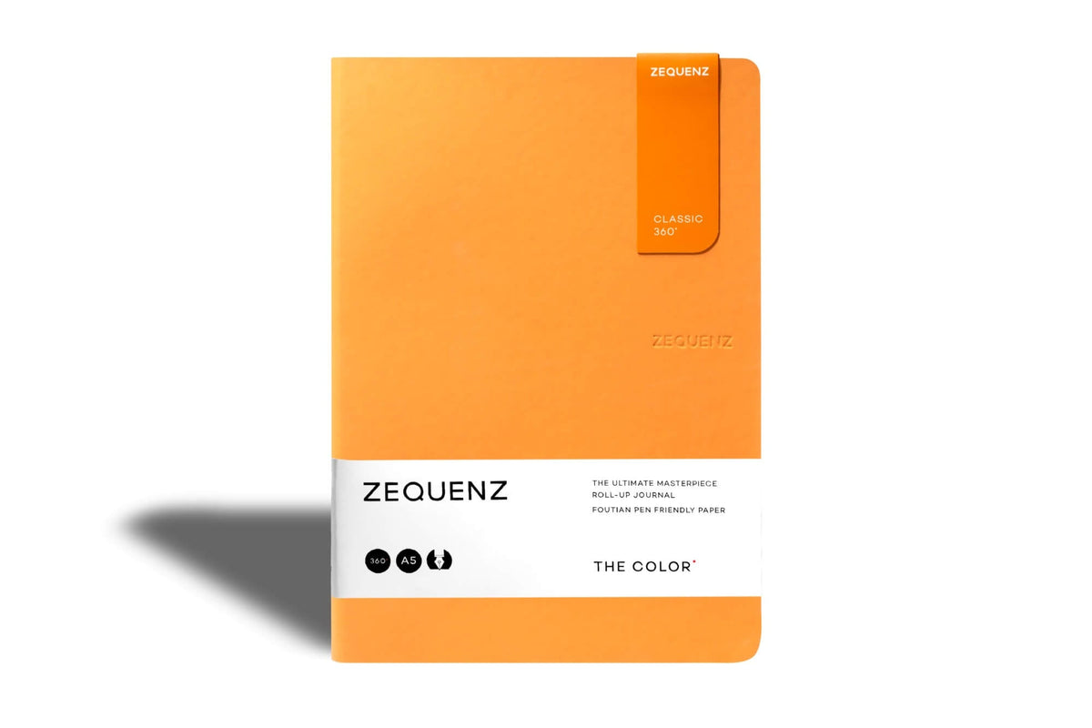 Carnet ZEQUENZ The Color - A5 - Pointillé - Apricot - 8859340511712