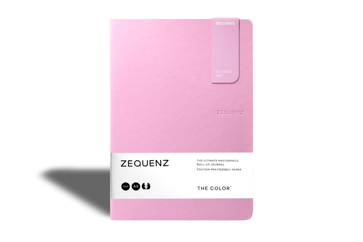 Carnet ZEQUENZ The Color - A5 - Pointillé - Lilac - 8859340511637