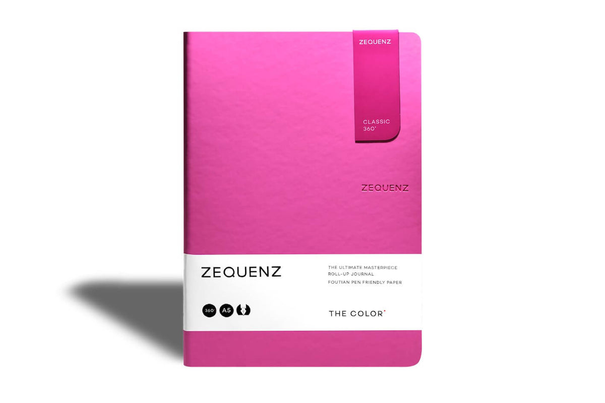 Carnet ZEQUENZ The Color - A5 - Pointillé - Magenta - 8859340517257