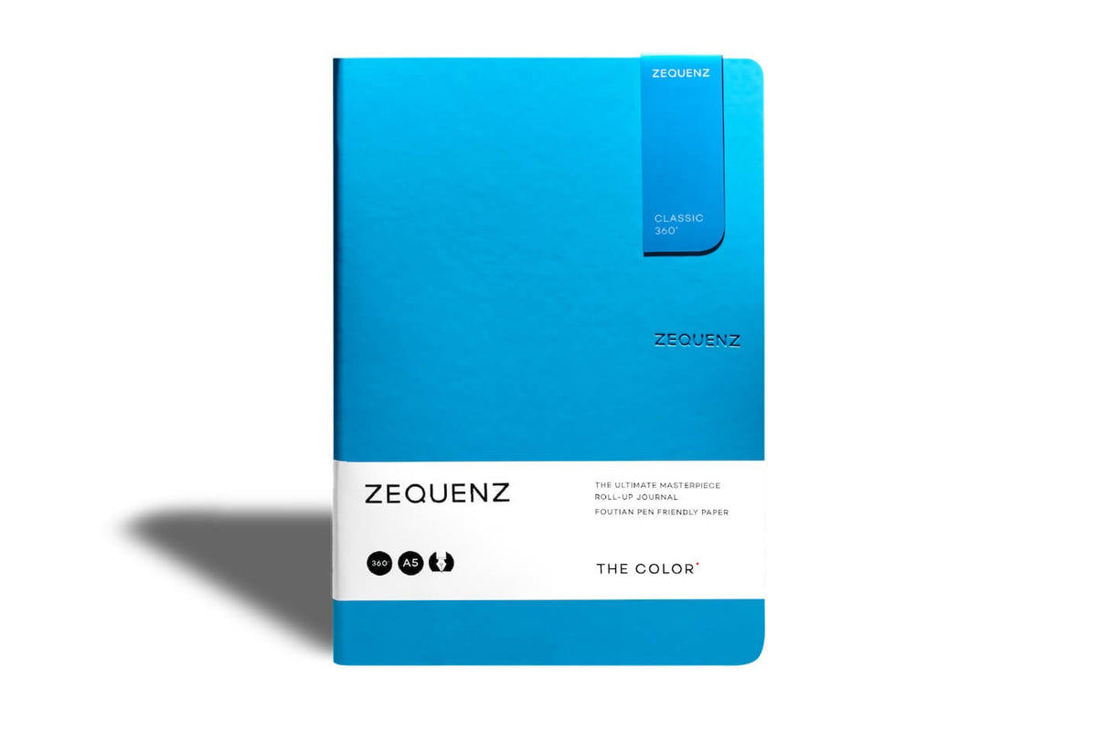 Carnet ZEQUENZ The Color - A5 - Pointillé - Ocean - 8859340517219